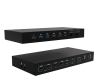 i-tec USB-C KVM Dock PRO Three Hosts 2x Video 2x PD max 92W - 1349206 - zdjęcie 1